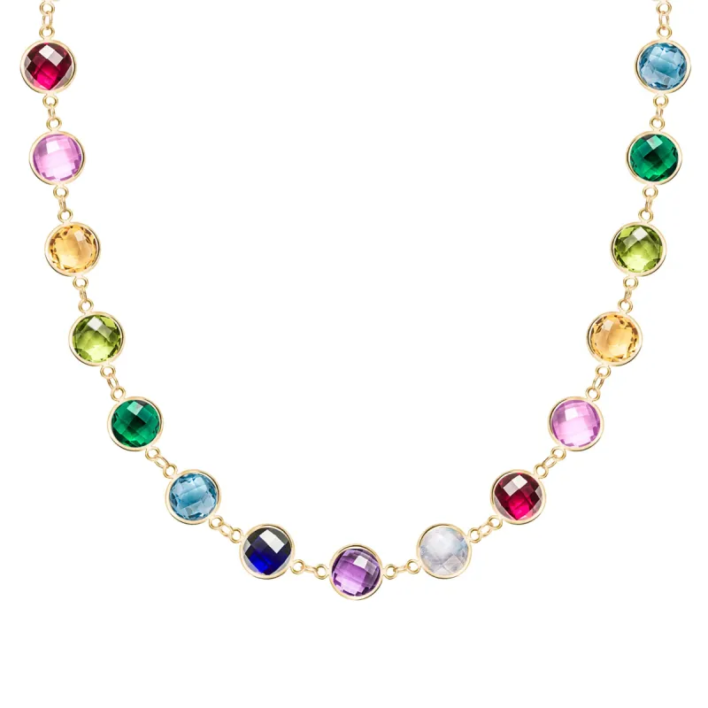 Rainbow Newport Grand Necklace in 14k Gold sold by Haverhill