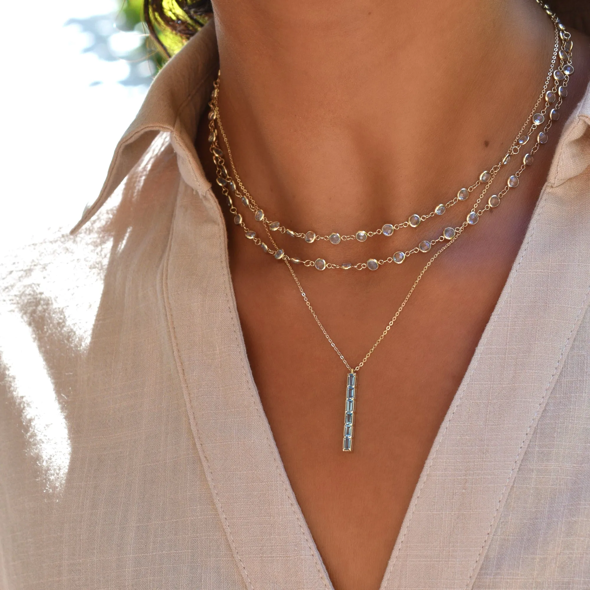 Providence 6 Birthstone Pendant in 14k Gold sold by Haverhill product image thumbnail 2