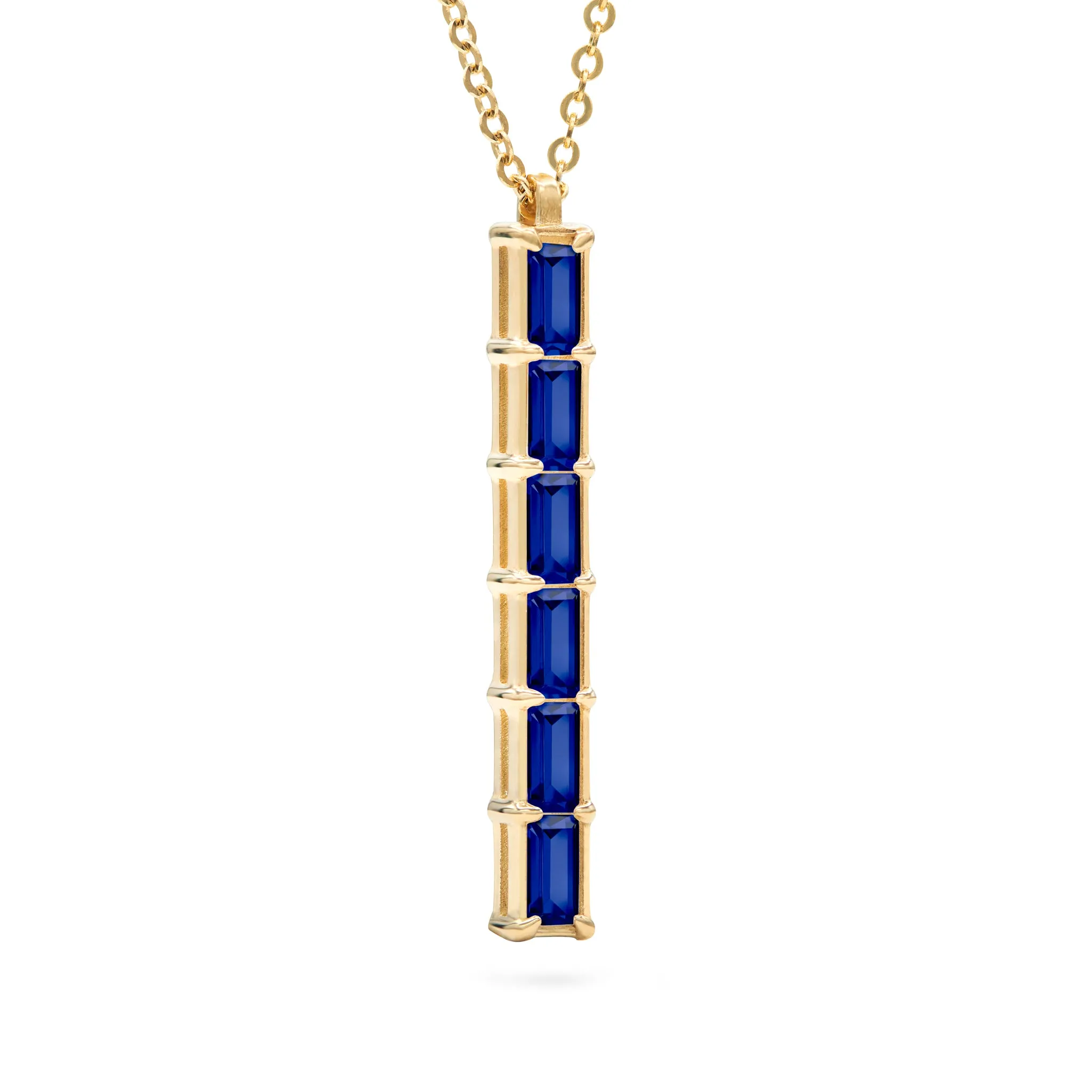 Providence 6 Sapphire Pendant in 14k Gold (September) sold by Haverhill product image thumbnail 5