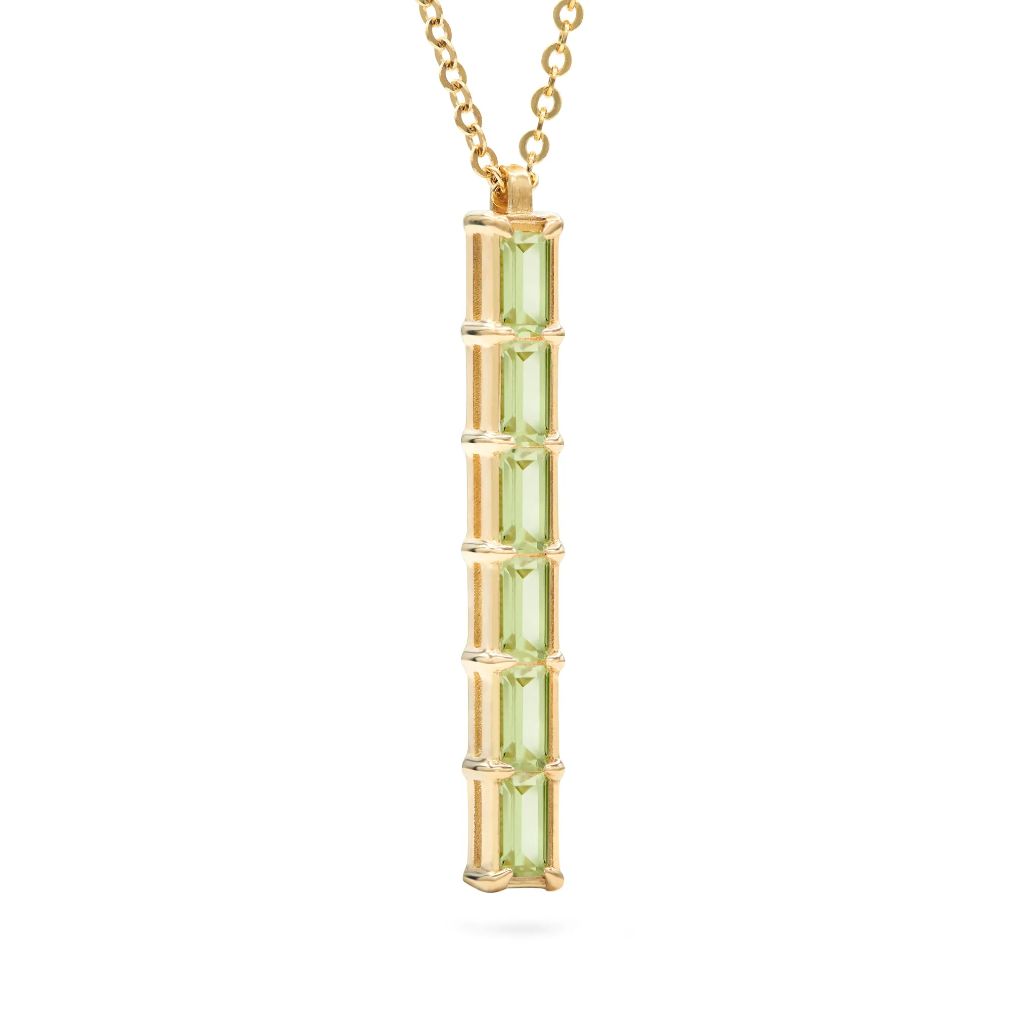 Providence 6 Peridot Pendant in 14k Gold (August) sold by Haverhill product image thumbnail 4