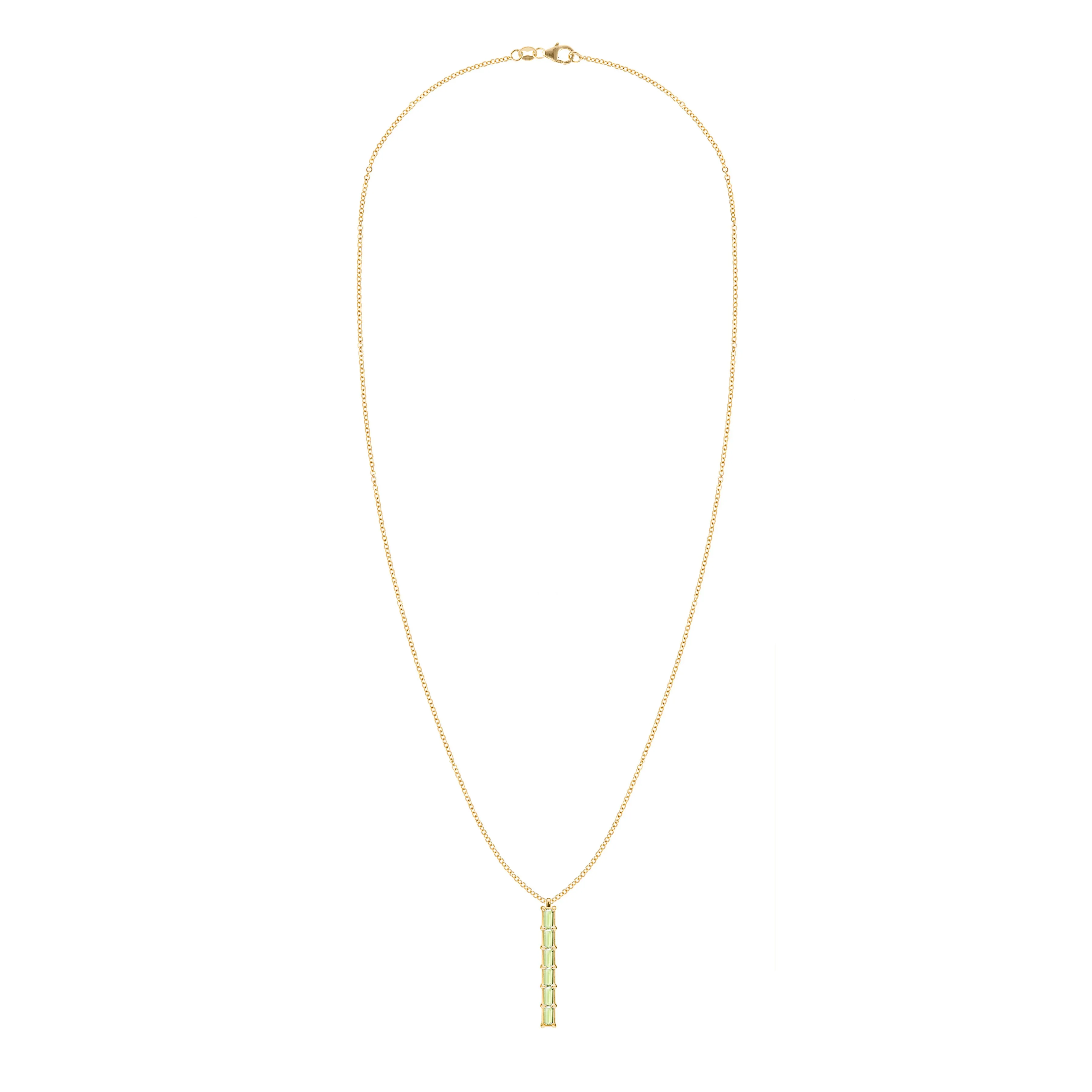 Providence 6 Peridot Pendant in 14k Gold (August) sold by Haverhill product image thumbnail 5
