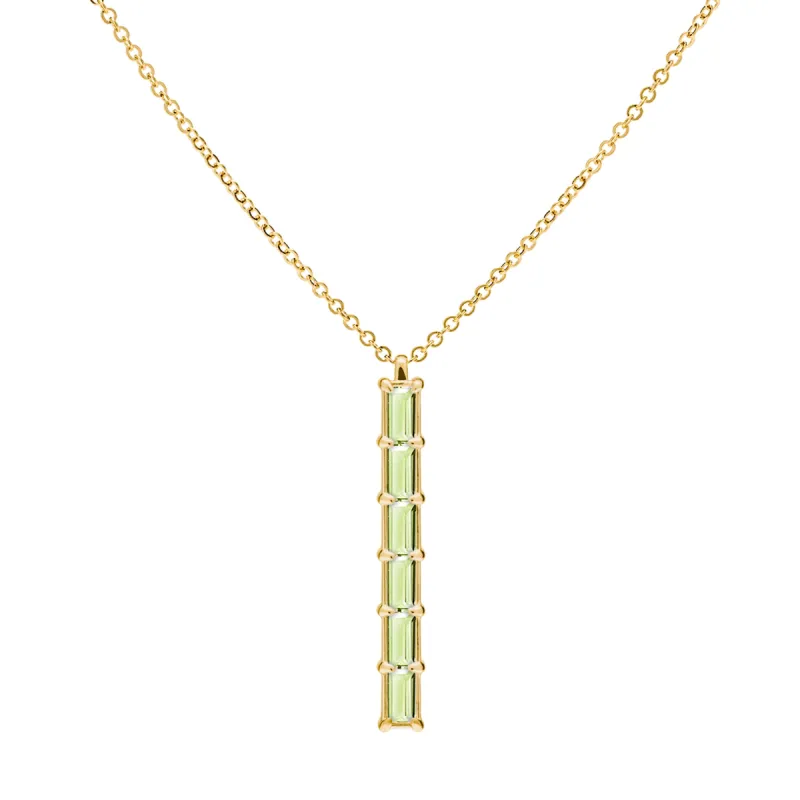 Providence 6 Peridot Pendant in 14k Gold (August) sold by Haverhill