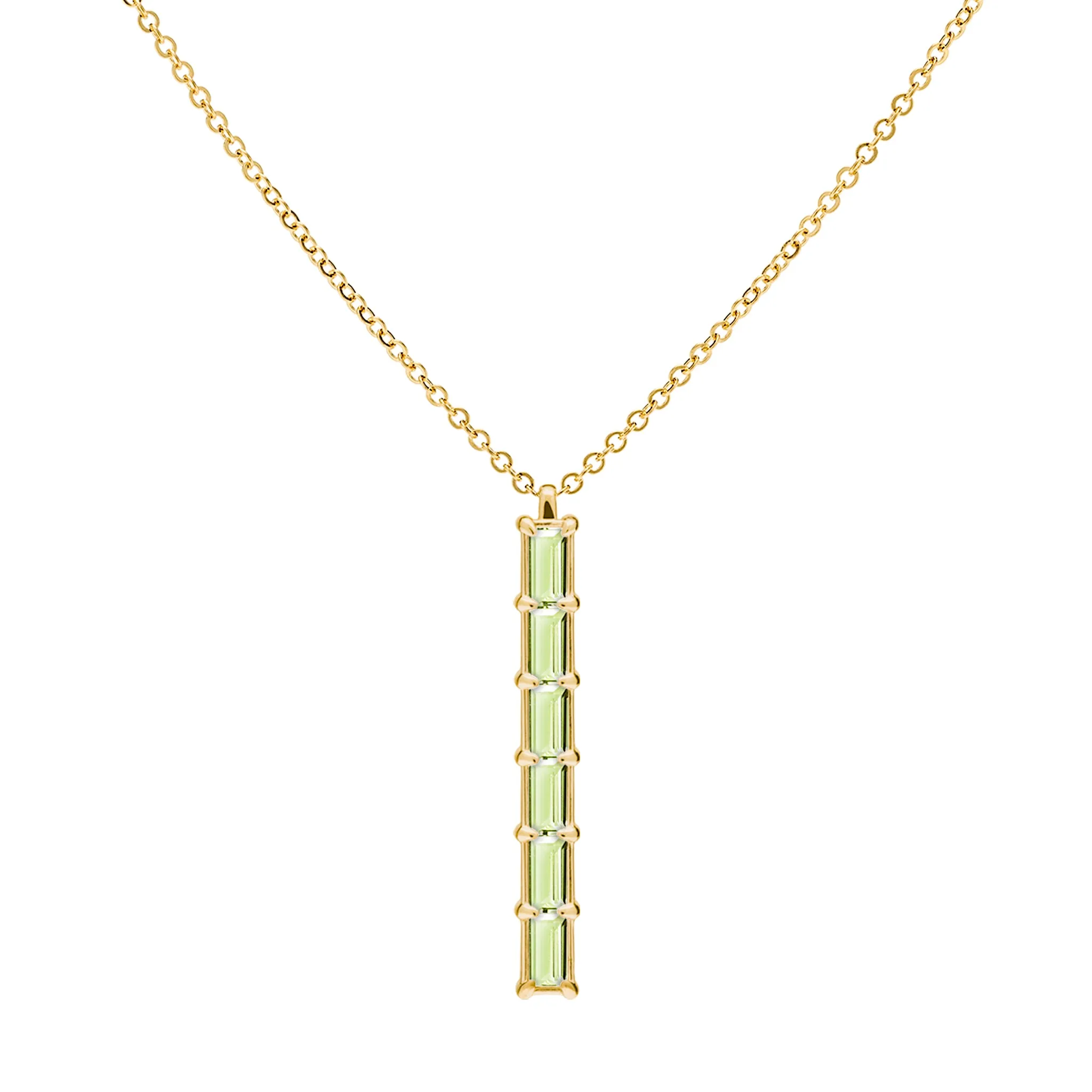 Providence 6 Peridot Pendant in 14k Gold (August) sold by Haverhill