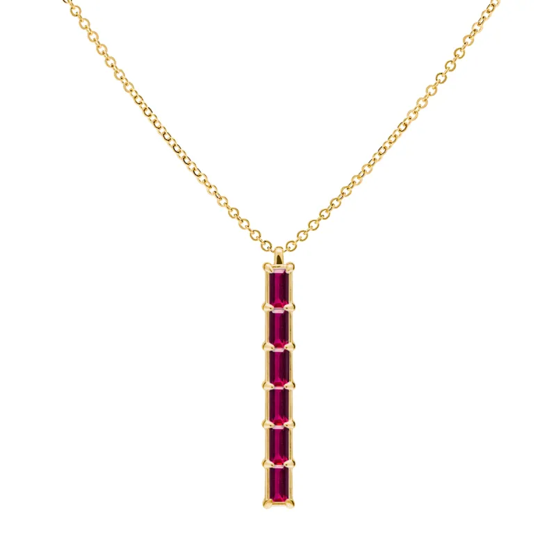 Providence 6 Ruby Pendant in 14k Gold (July) sold by Haverhill