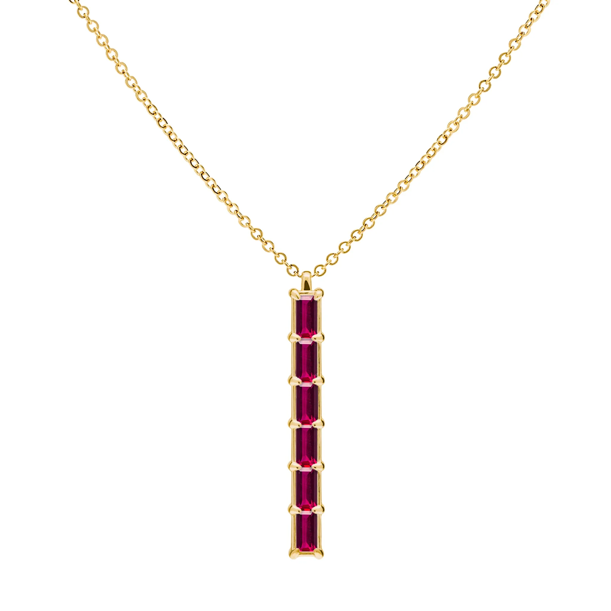 Providence 6 Ruby Pendant in 14k Gold (July) sold by Haverhill