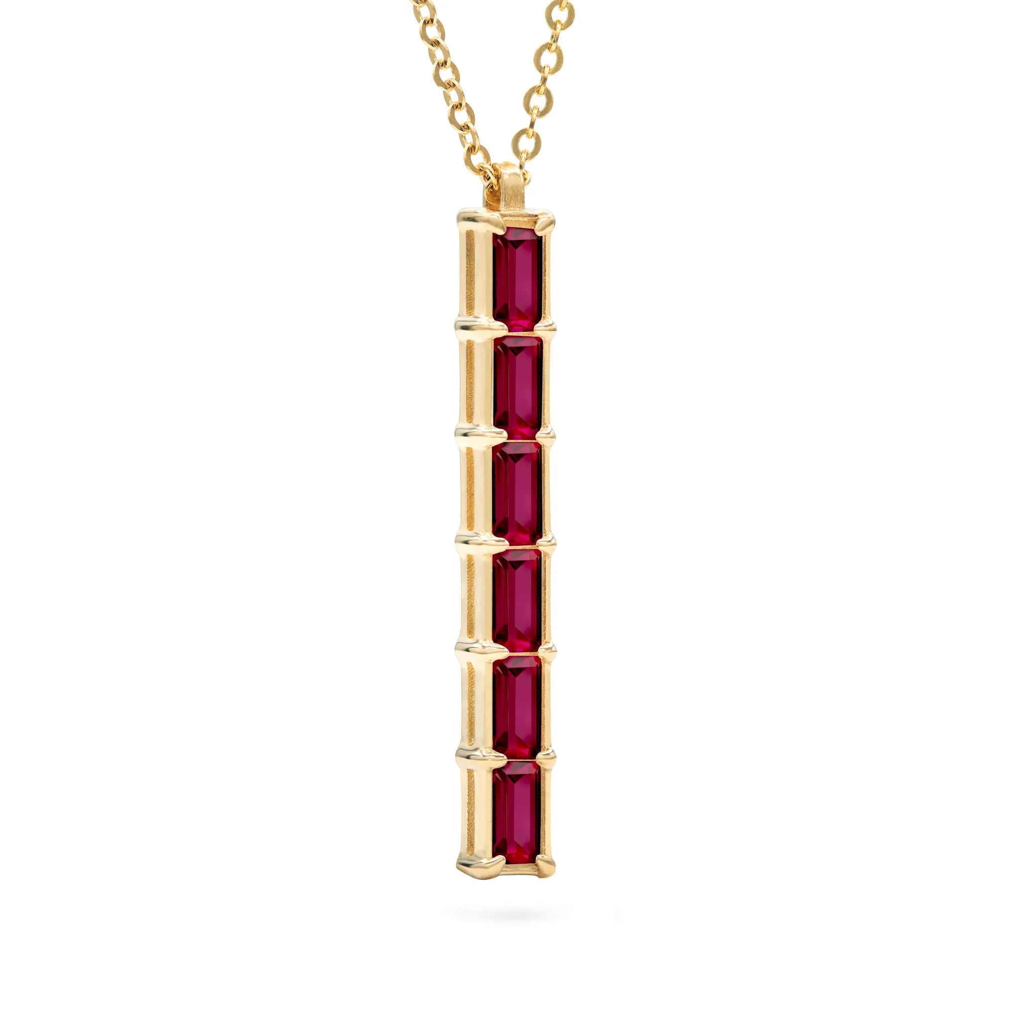 Providence 6 Ruby Pendant in 14k Gold (July) sold by Haverhill product image thumbnail 4