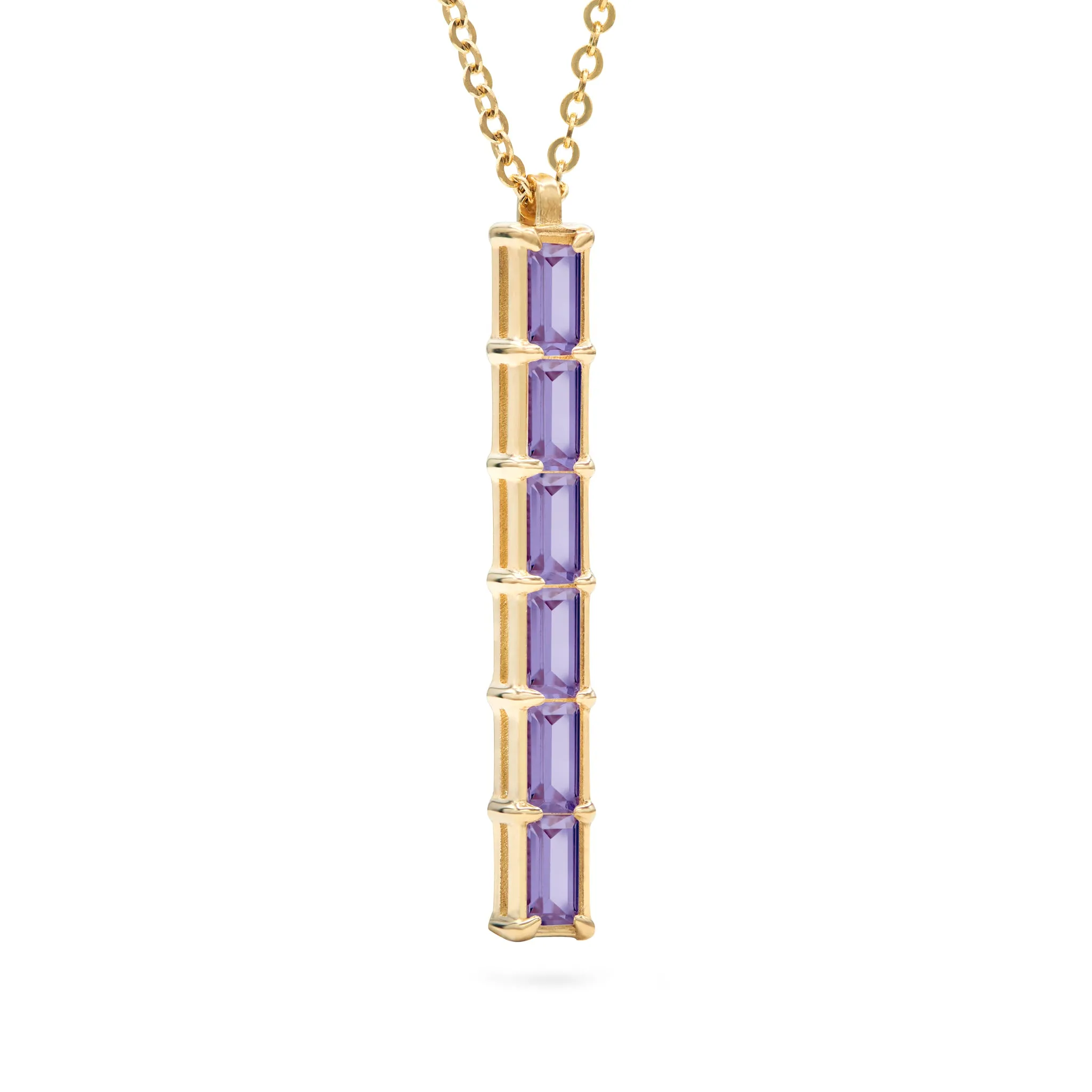 Providence 6 Amethyst Pendant in 14k Gold (February) sold by Haverhill product image thumbnail 4