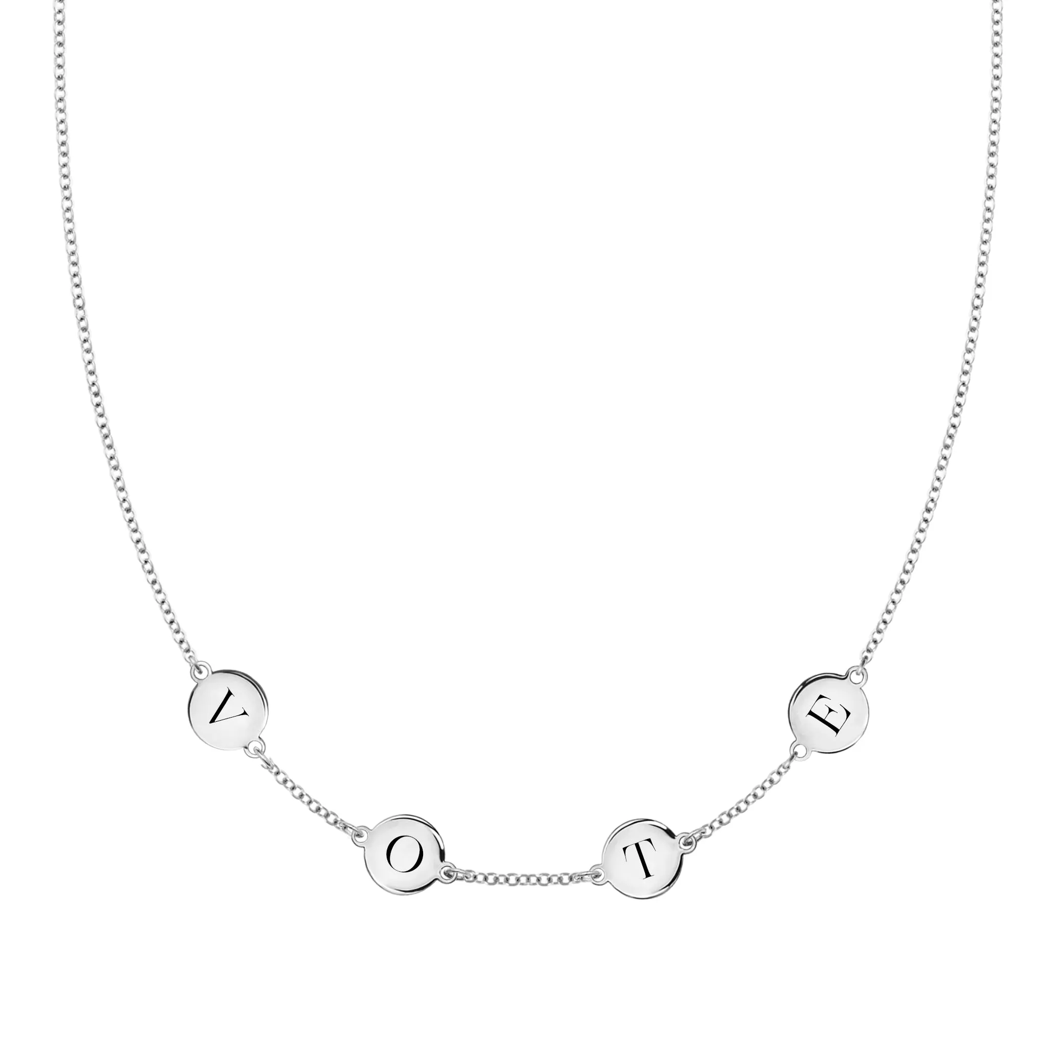 VOTE Necklace in 14k Gold sold by Haverhill product image thumbnail 5