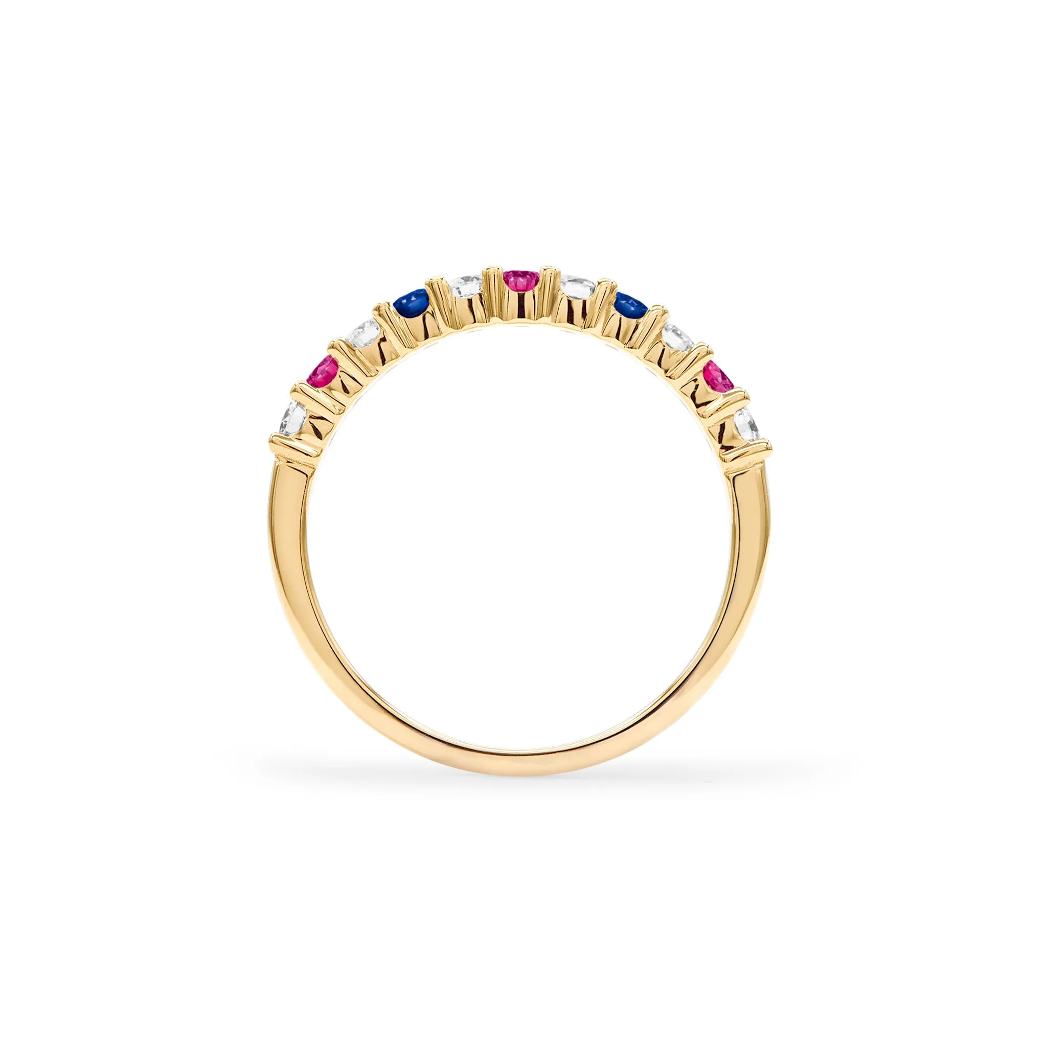 Liberty Rosecliff Stackable Ring with Diamonds in 14k Gold sold by Haverhill product image thumbnail 4