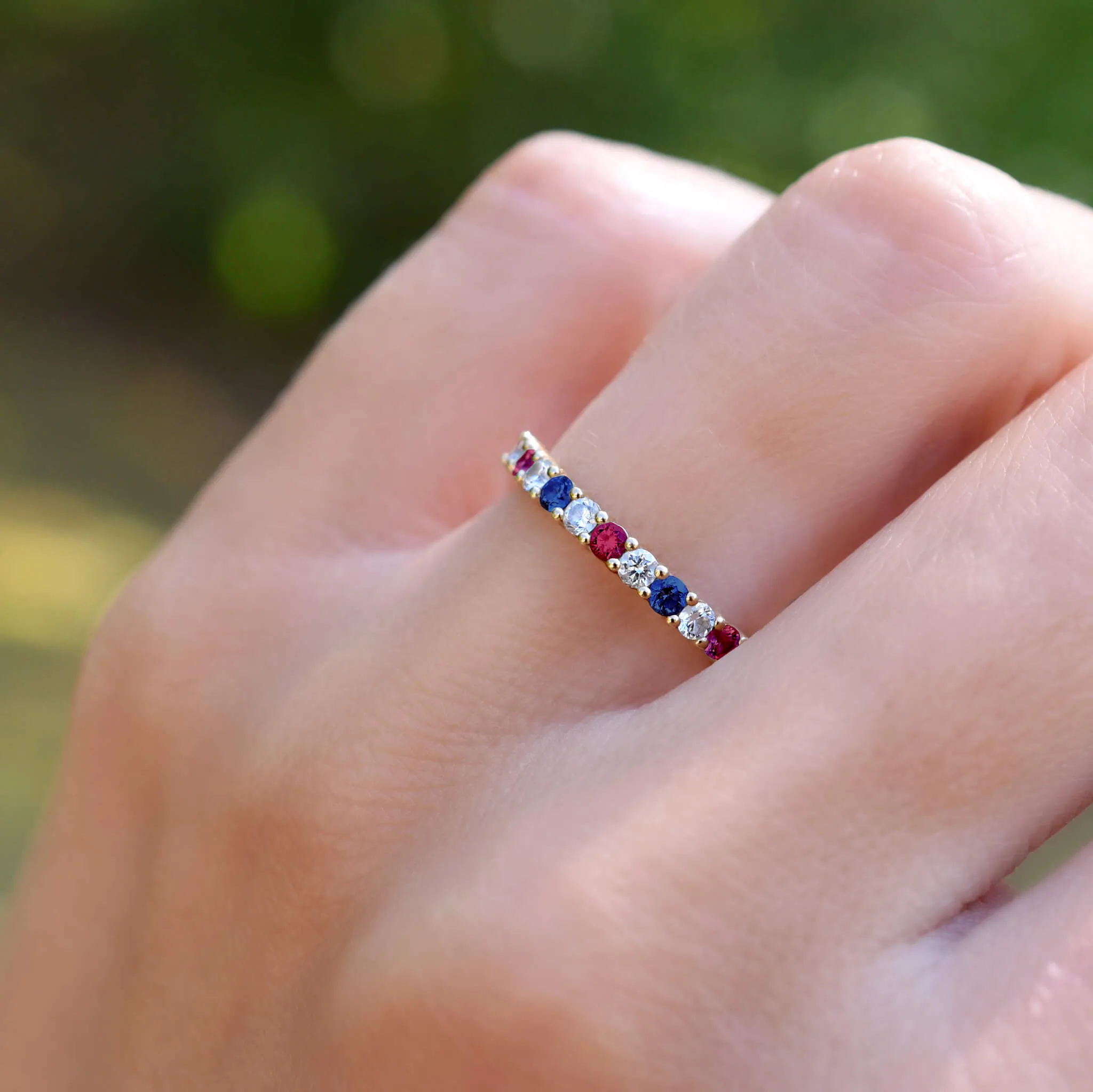 Liberty Rosecliff Stackable Ring with Diamonds in 14k Gold sold by Haverhill product image thumbnail 3