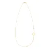 Star of David & Petite 4 Birthstone Necklace in 14k Gold sold by Haverhill