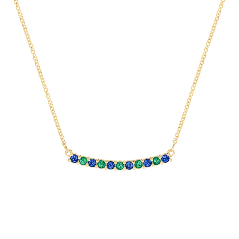 Terra Rosecliff Bar Necklace in 14k Gold sold by Haverhill