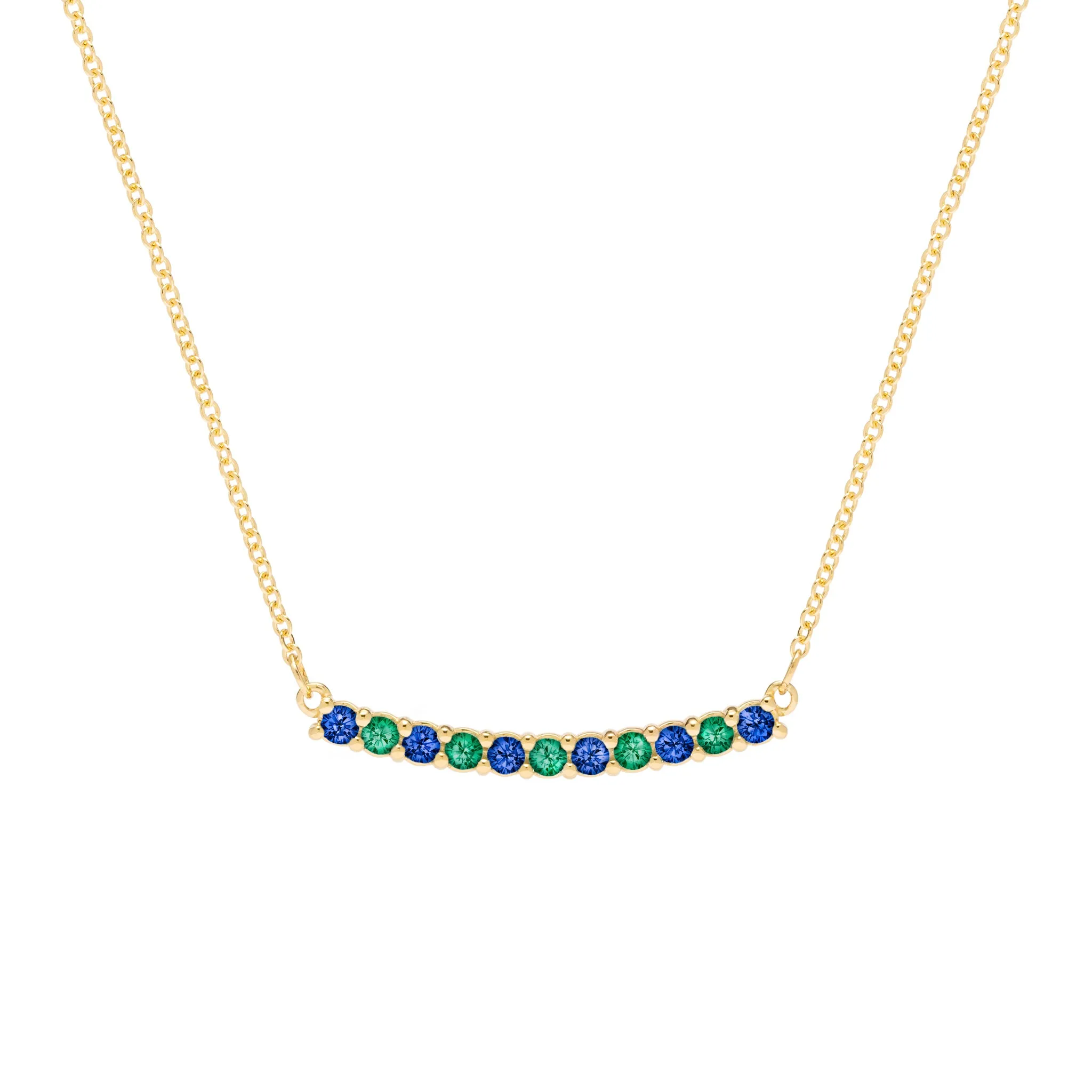Terra Rosecliff Bar Necklace in 14k Gold sold by Haverhill