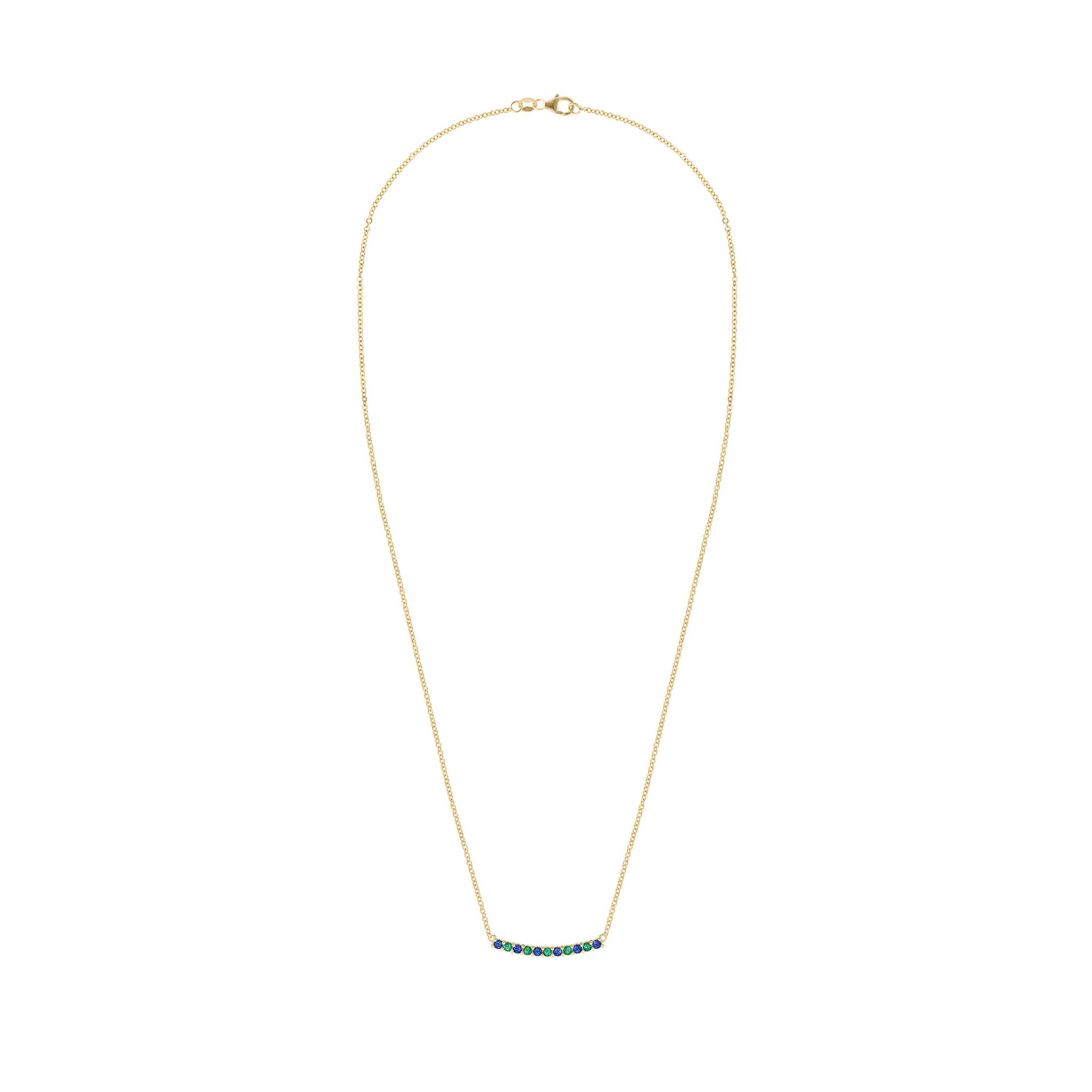Terra Rosecliff Bar Necklace in 14k Gold sold by Haverhill product image thumbnail 5