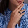Warren Vertical Sapphire Ring in 14k Gold (September) sold by Haverhill