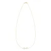 Grand 2 Connected Birthstone Necklace in 14k Gold sold by Haverhill
