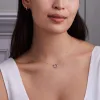 Rosecliff Small Circle Diamond & Amethyst Necklace in 14k Gold (February) sold by Haverhill