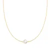 Grand 1 Birthstone Necklace in 14k Gold sold by Haverhill