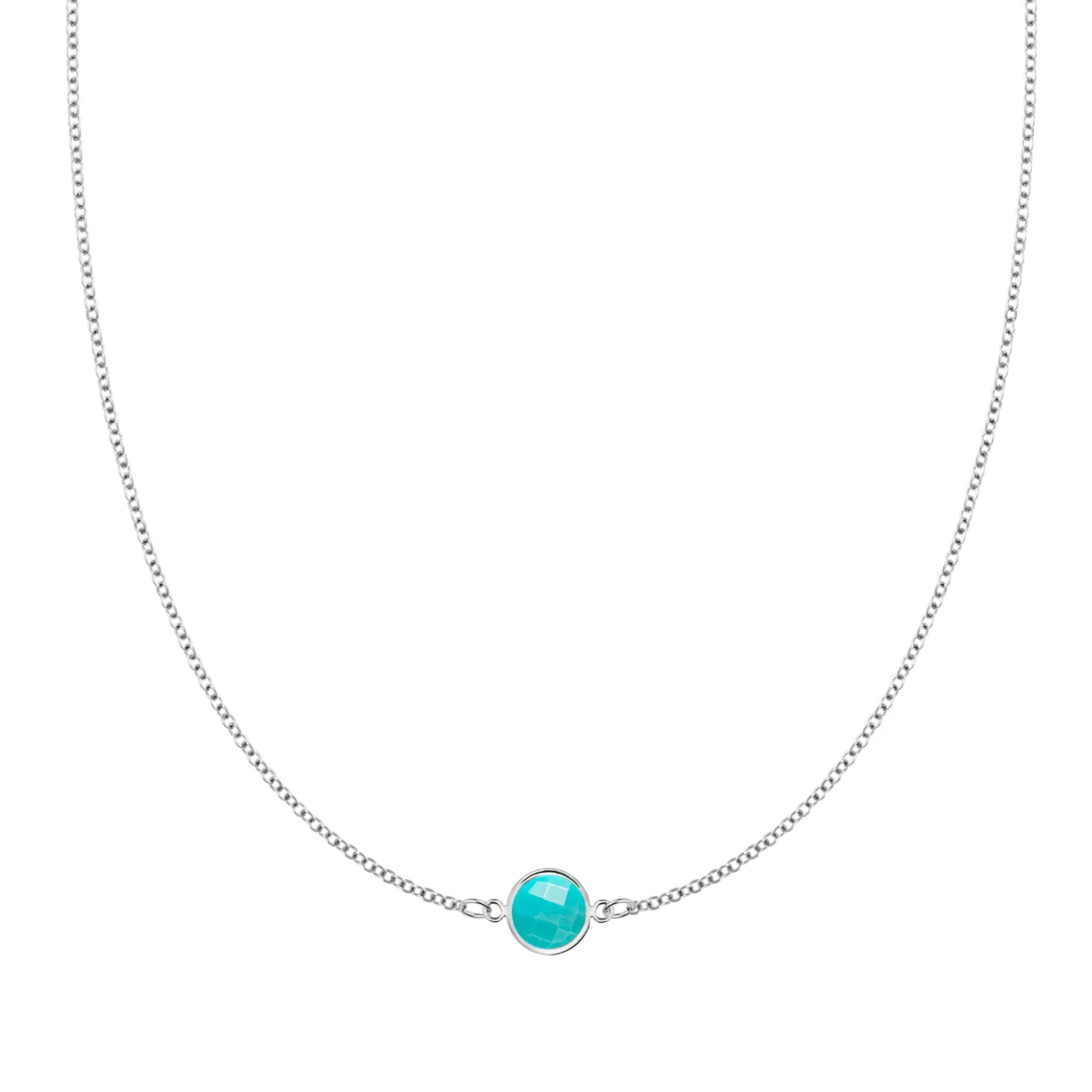 Grand 1 Turquoise Necklace in 14k Gold (December) sold by Haverhill product image thumbnail 5