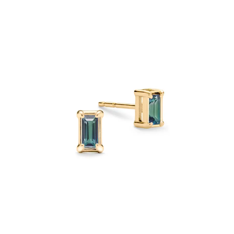 Providence Alexandrite Stud Earrings in 14k Gold (June) sold by Haverhill