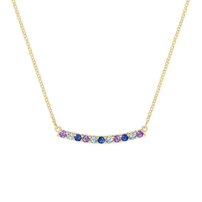 Hope Rosecliff Bar Necklace in 14k Gold sold by Haverhill