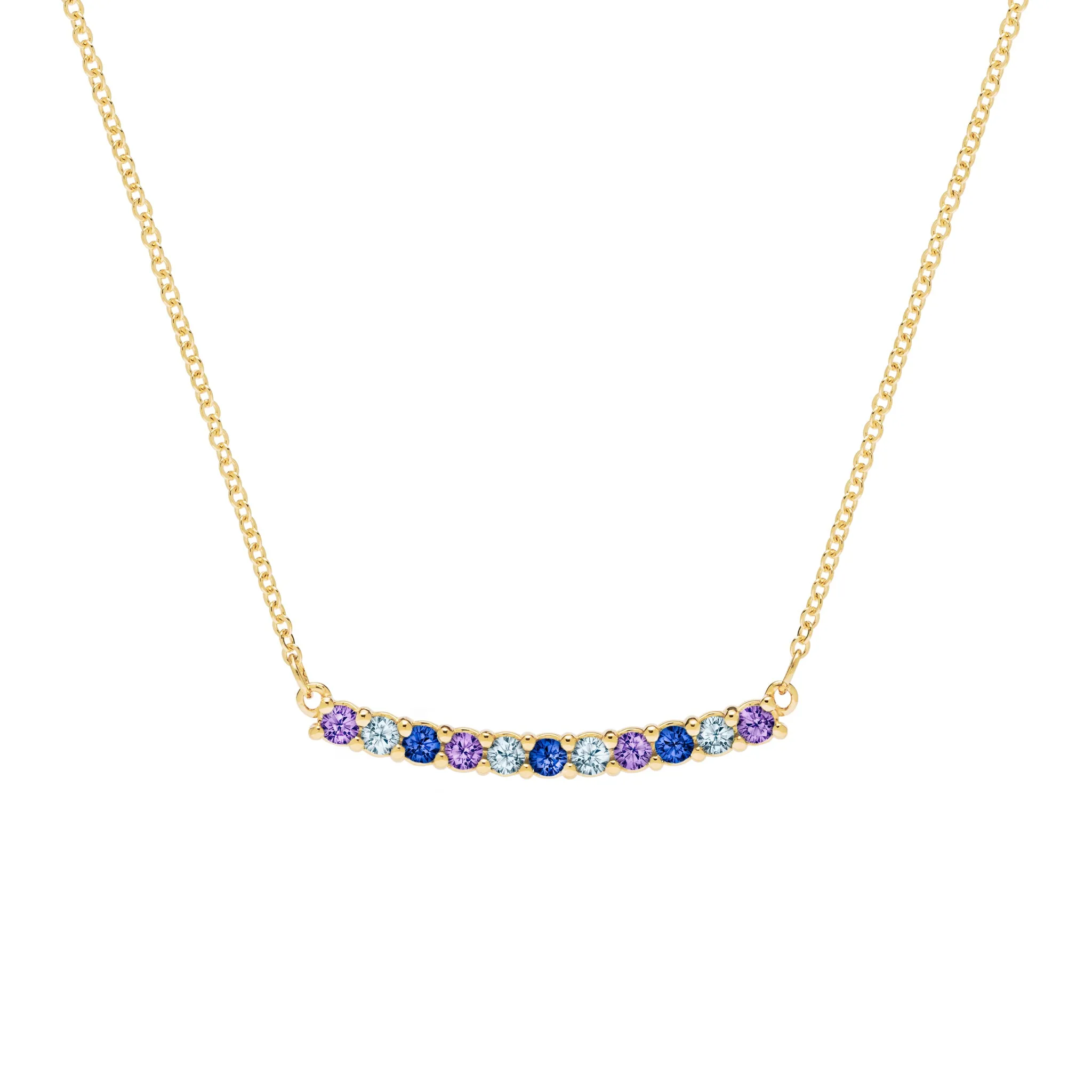 Hope Rosecliff Bar Necklace in 14k Gold sold by Haverhill