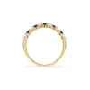 Rosecliff Diamond & Sapphire Stackable Ring in 14k Gold (September) sold by Haverhill