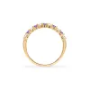 Rosecliff Diamond & Amethyst Stackable Ring in 14k Gold (February) sold by Haverhill