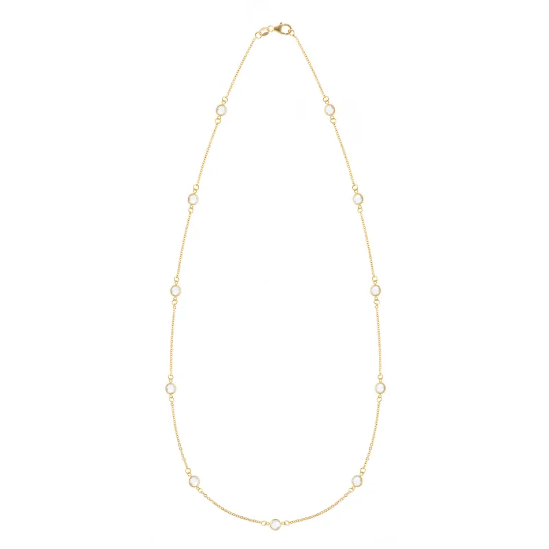 Bayberry 11 Birthstone Necklace in 14k Gold sold by Haverhill