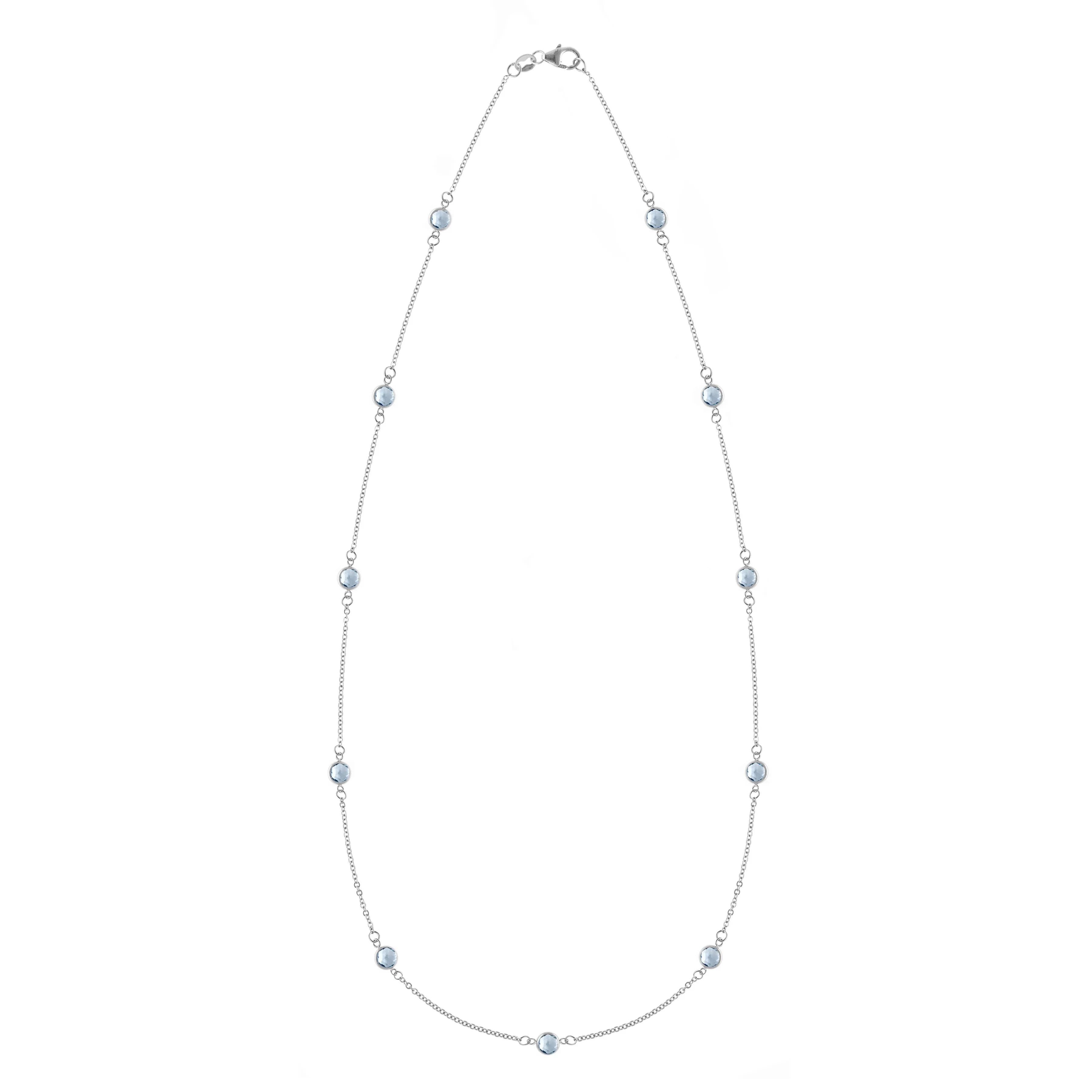Bayberry 11 Aquamarine Necklace in 14k Gold (March) sold by Haverhill product image thumbnail 5