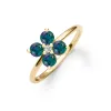 Greenwich 4 Alexandrite & Diamond Ring in 14k Gold (June) sold by Haverhill