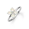 Greenwich 4 Opal & Diamond Ring in 14k Gold (October) sold by Haverhill