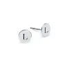 Letter L Stud Earrings in 14k Gold sold by Haverhill