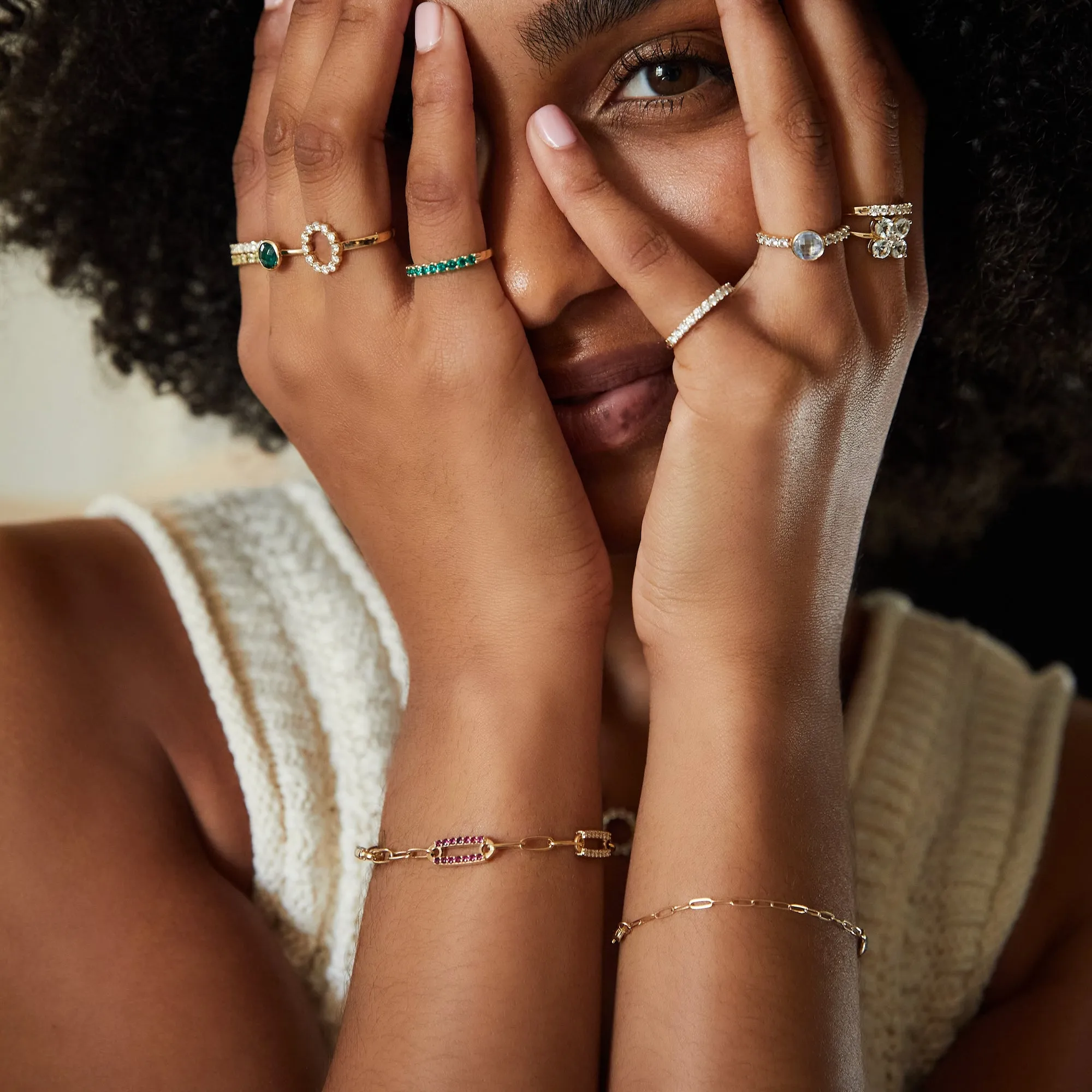 Adelaide Mini Bracelet in 14k Gold sold by Haverhill product image thumbnail 2