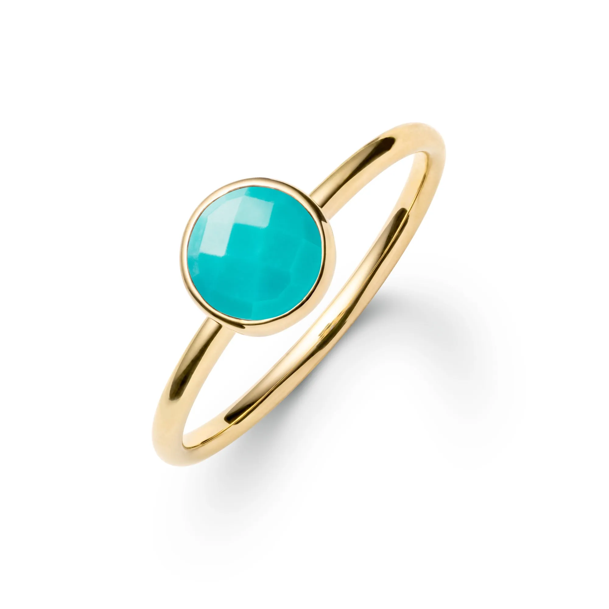 Grand Turquoise Ring in 14k Gold (December) sold by Haverhill