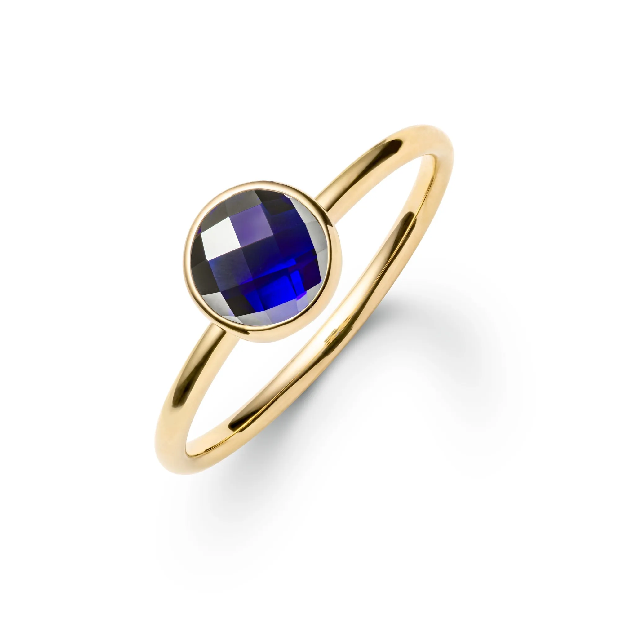 Grand Sapphire Ring in 14k Gold (September) sold by Haverhill