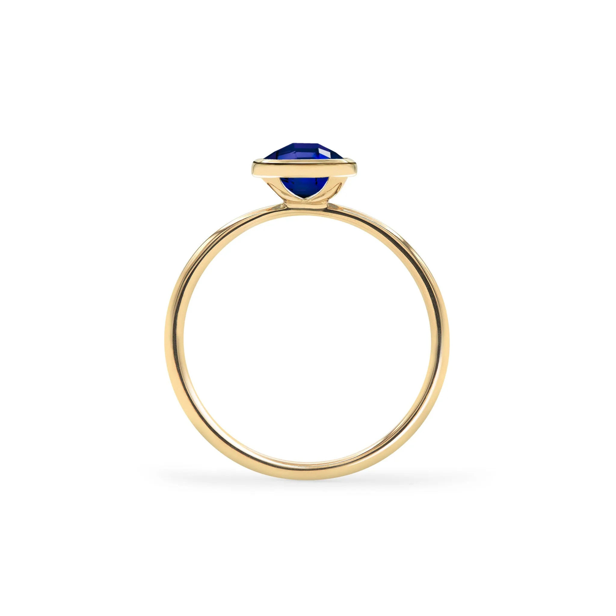 Grand Sapphire Ring in 14k Gold (September) sold by Haverhill product image thumbnail 5