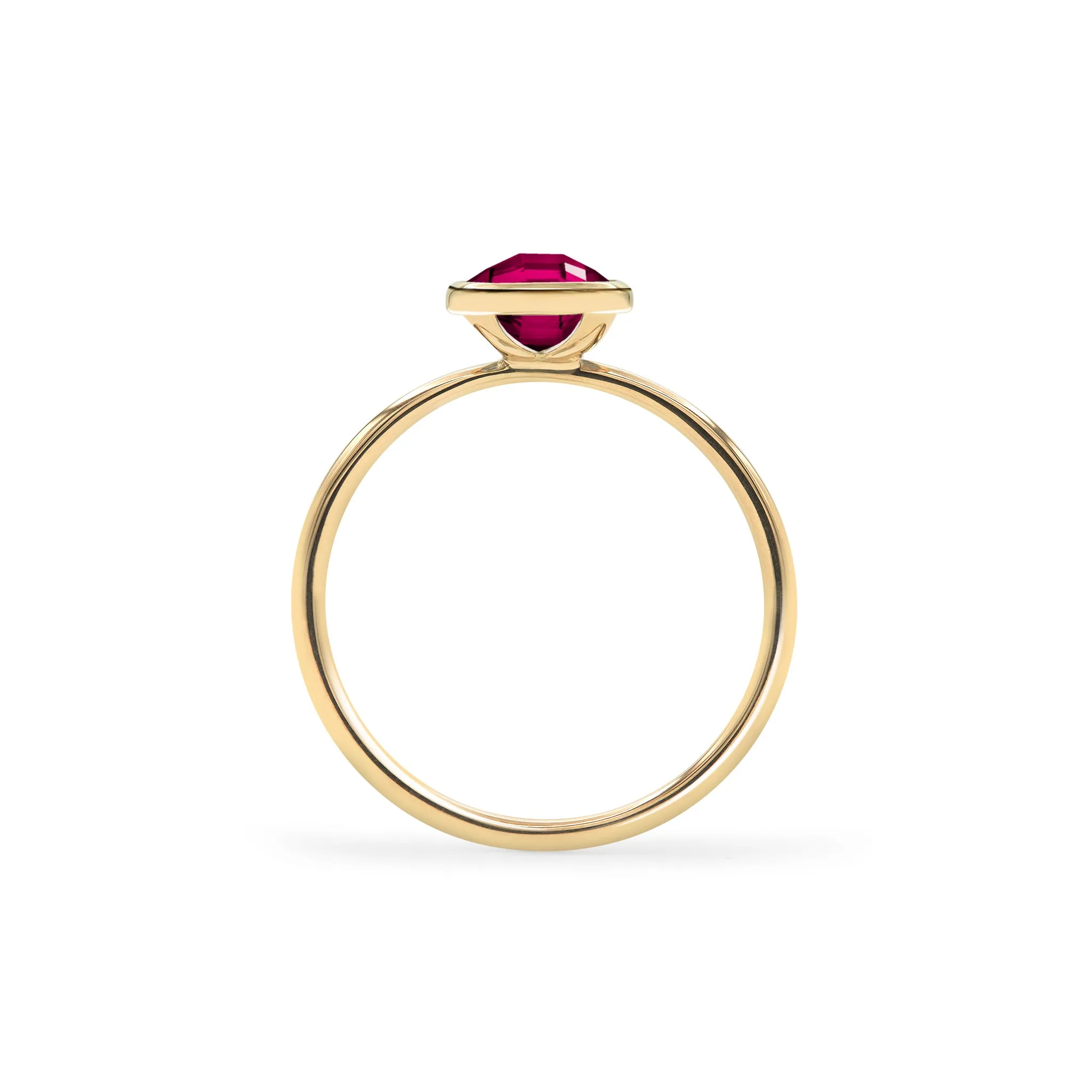 Grand Ruby Ring in 14k Gold (July) sold by Haverhill product image thumbnail 4