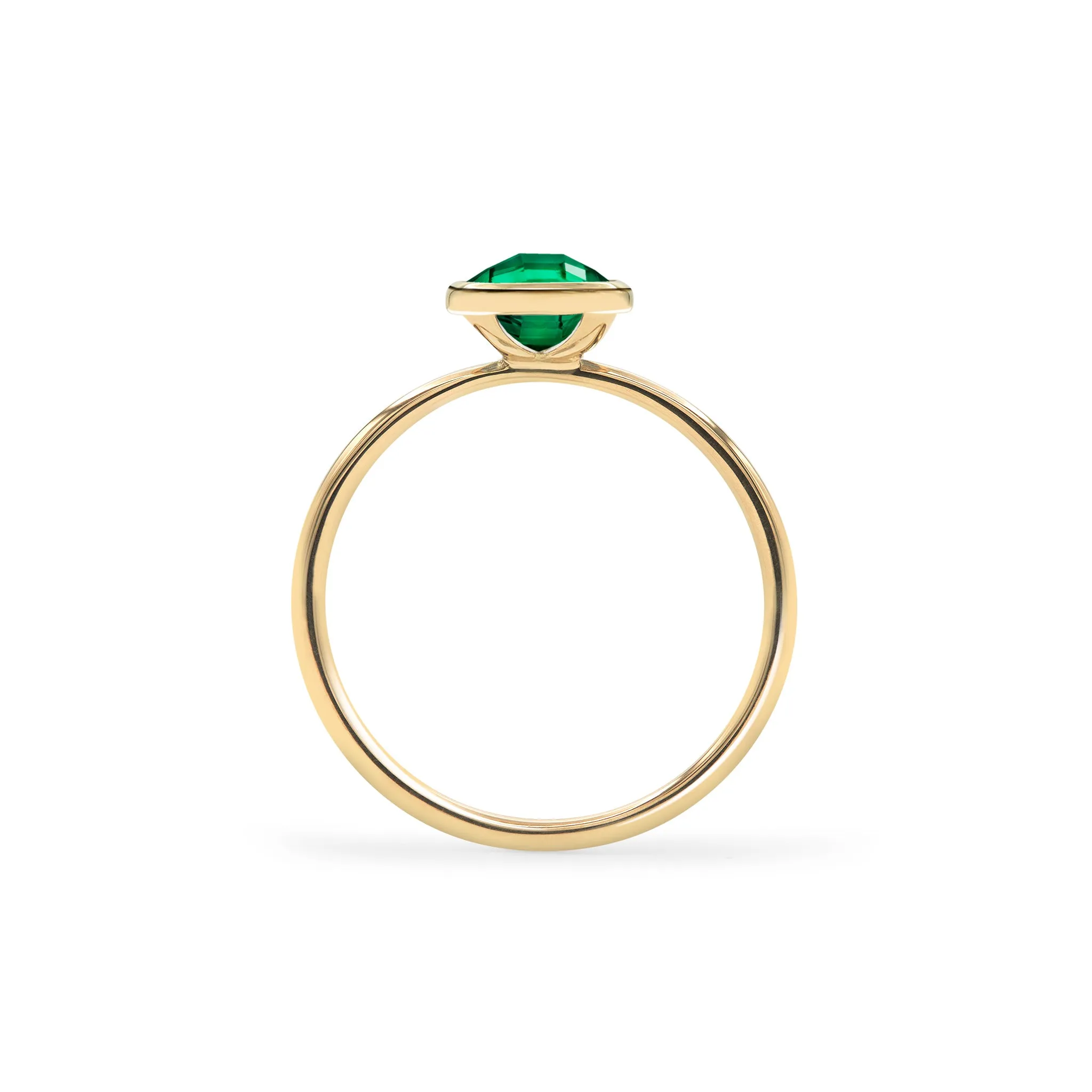 Grand Emerald Ring in 14k Gold (May) sold by Haverhill product image thumbnail 5