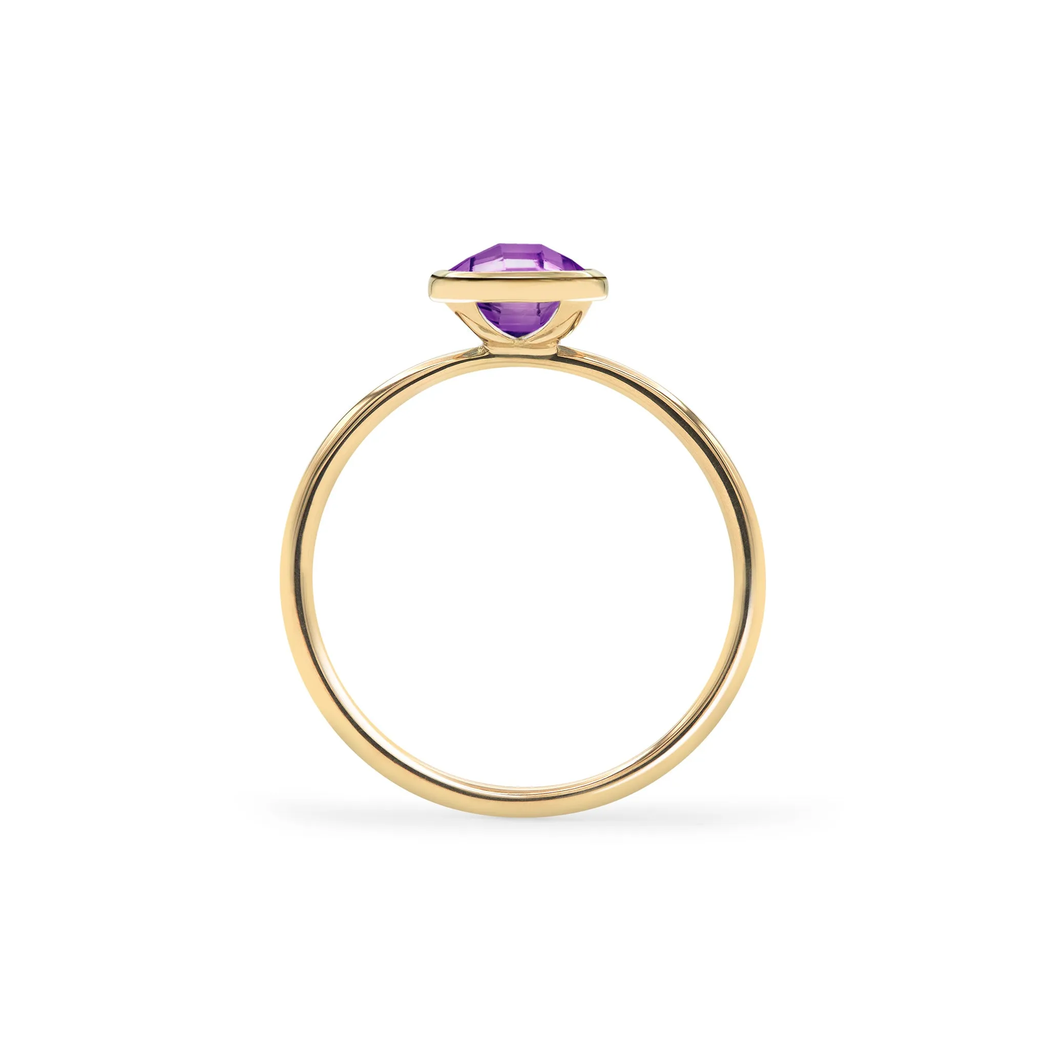 Grand Amethyst Ring in 14k Gold (February) sold by Haverhill product image thumbnail 5