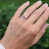 Grand Amethyst Ring in 14k Gold (February) sold by Haverhill