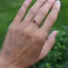Grand Garnet Ring in 14k Gold (January) sold by Haverhill