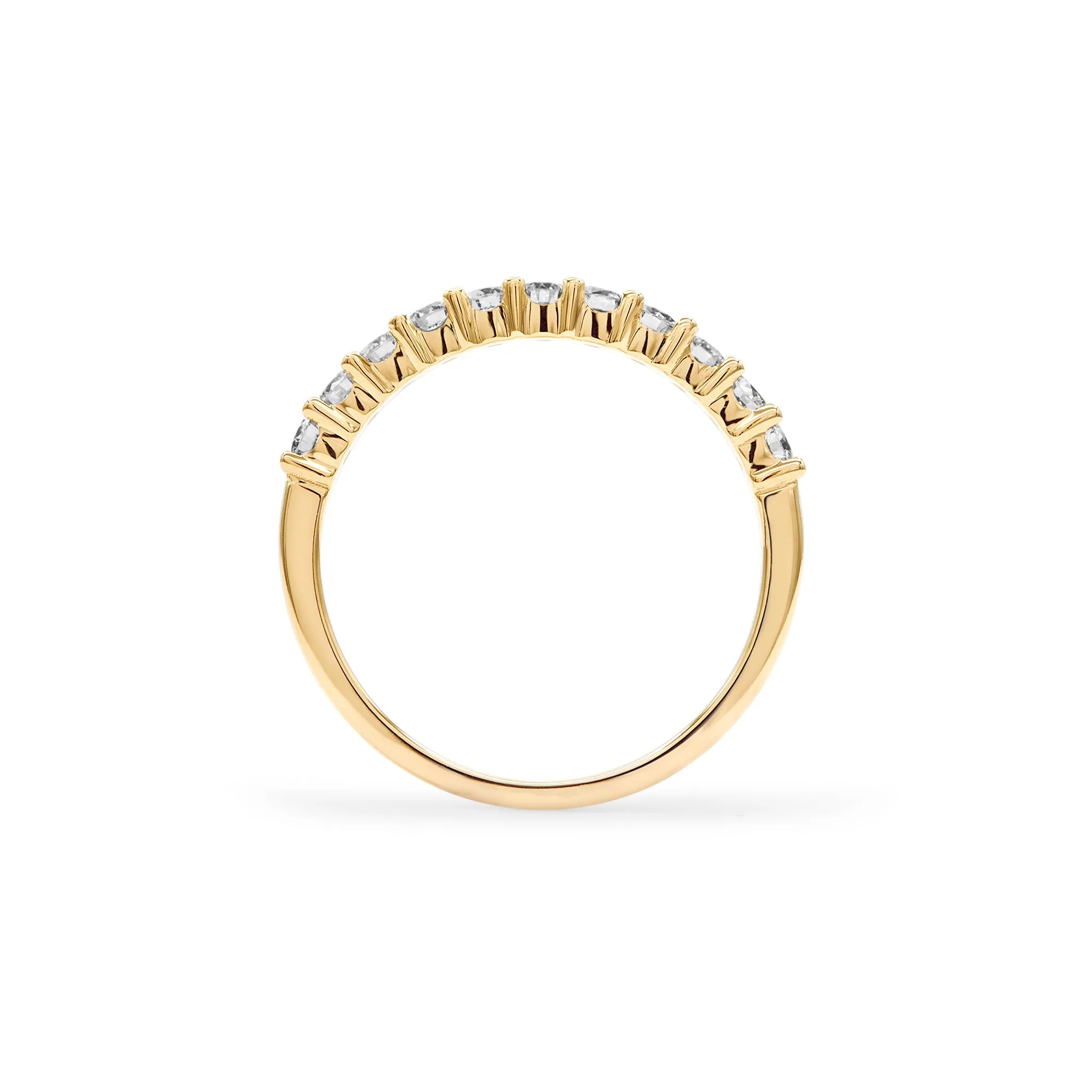 Rosecliff Birthstone Stackable Ring in 14k Gold sold by Haverhill product image thumbnail 4