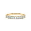 Rosecliff Nantucket Blue Topaz Stackable Ring in 14k Gold (December) sold by Haverhill
