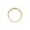 Rosecliff White Topaz Stackable Ring in 14k Gold (April) sold by Haverhill