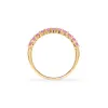 Rosecliff Pink Sapphire Stackable Ring in 14k Gold (October) sold by Haverhill