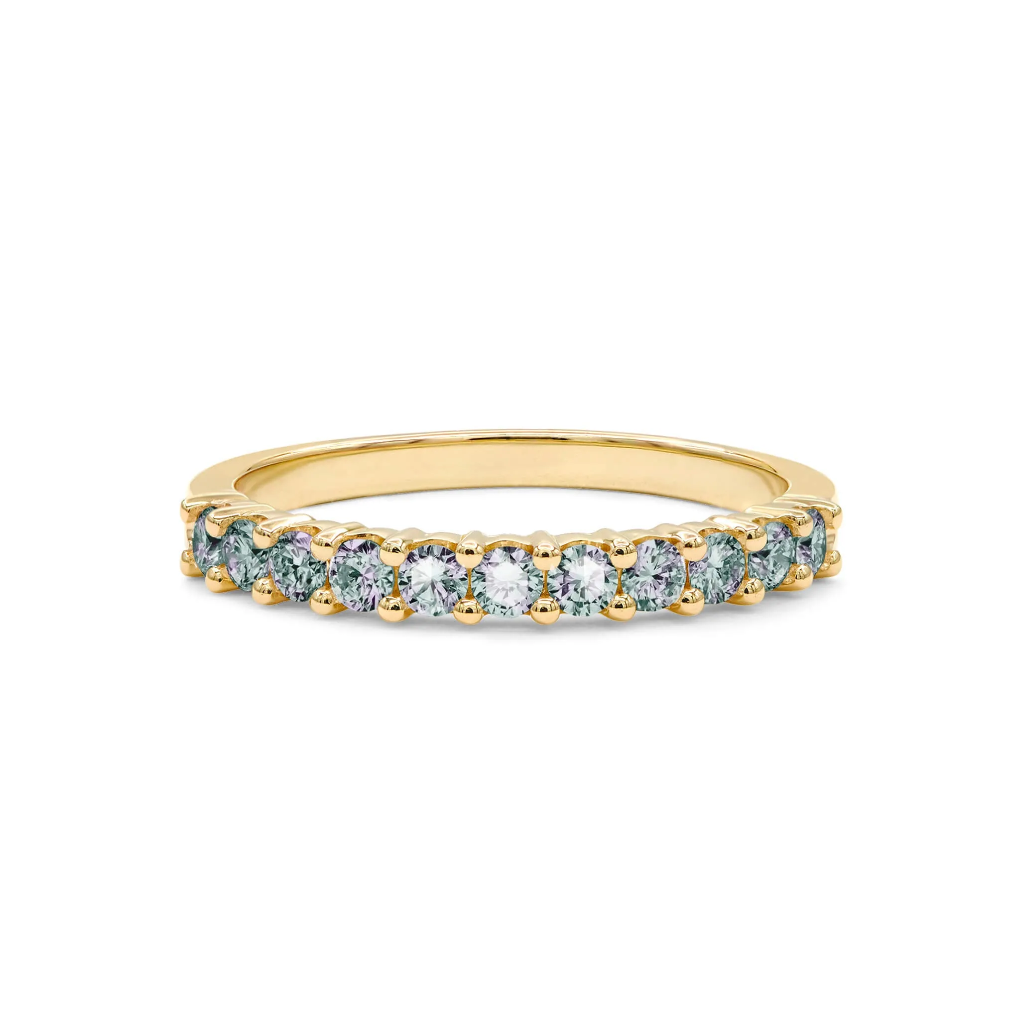 Rosecliff Alexandrite Stackable Ring in 14k Gold (June) sold by Haverhill product image thumbnail 5