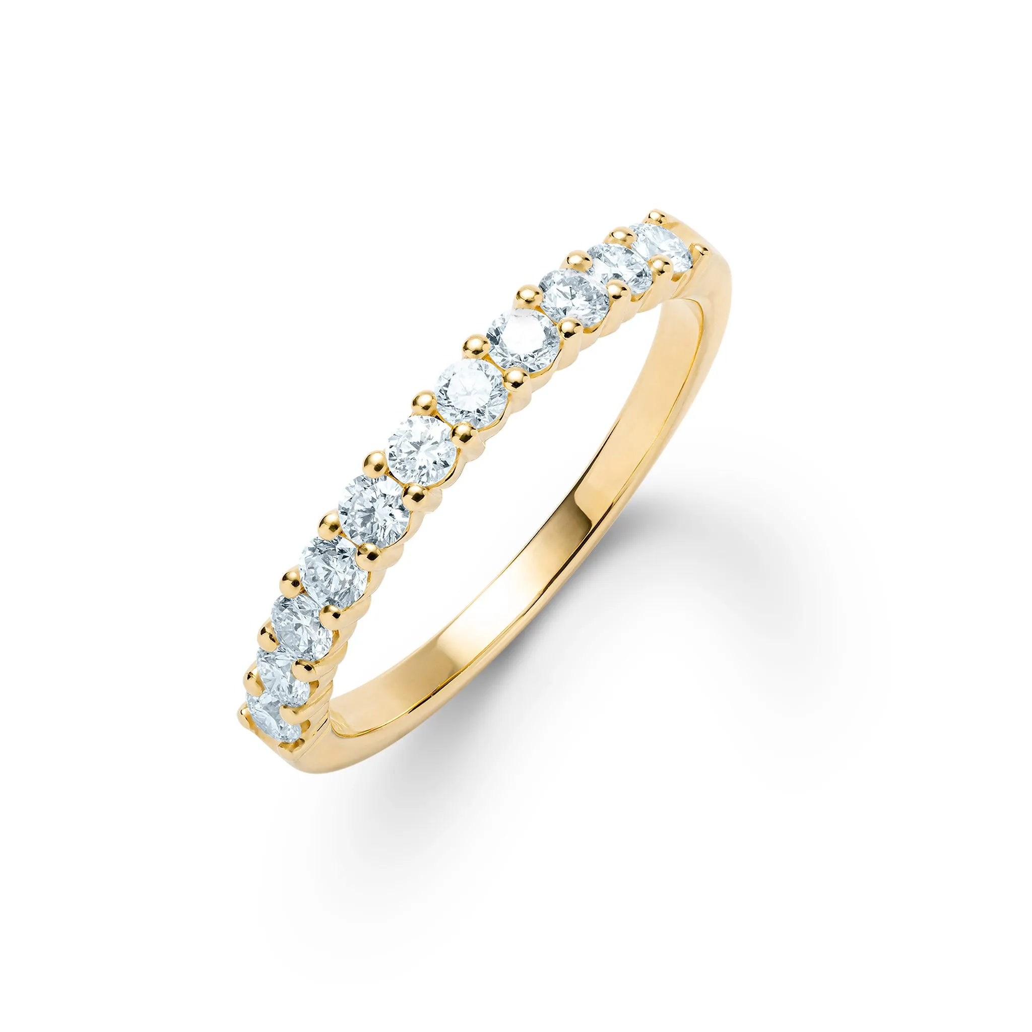 Rosecliff Aquamarine Stackable Ring in 14k Gold (March) sold by Haverhill