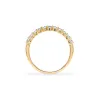 Rosecliff Aquamarine Stackable Ring in 14k Gold (March) sold by Haverhill