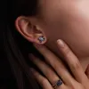 Greenwich 4 Birthstone & Diamond Earrings in 14k Gold sold by Haverhill